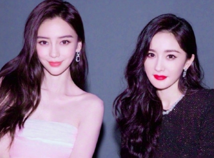 杨幂为Angelababy庆生
