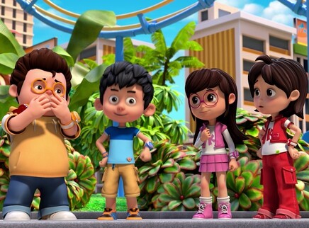 萌宝战警之远古巨兽 9集
